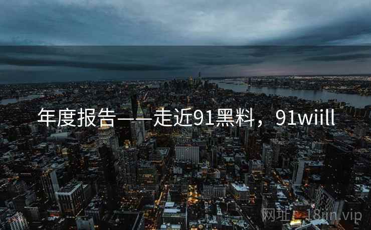 年度报告——走近91黑料，91wiill