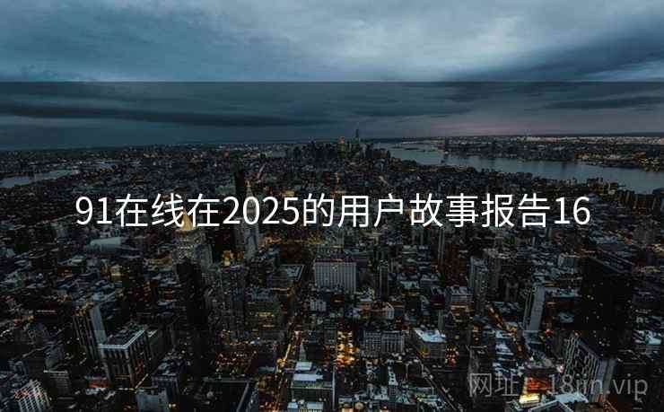 91在线在2025的用户故事报告16